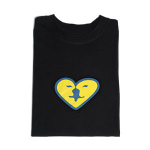 Camiseta Privê Big Heart Black