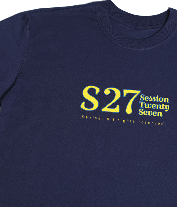 T-shirt Privê S27 Navy Blue