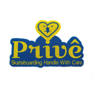 Tapete Privê Logo Amarelo com Azul